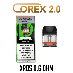 (image for) Vaporesso XROS Corex 2 0.6 Pods - 4 Pack